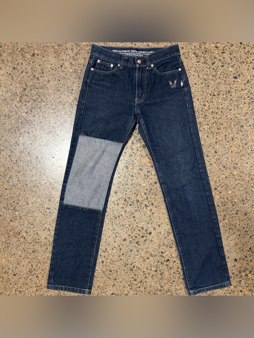 NHIZ Neighborhood x Izzue Class 1 Jeans (Waist 30) Blue, Patch (Rare) Japanese